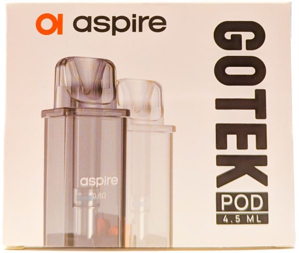 Aspire Gotek Pods - 0.8ohms, 4.5mls
