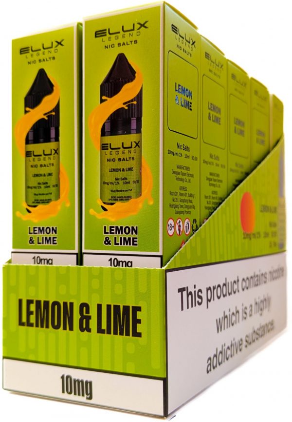 [BOX OF 10] LEMON & LIME 10MG