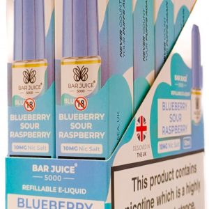 [BOX OF 10] BLUEBERRY SOUR RASPBERRY 10mg