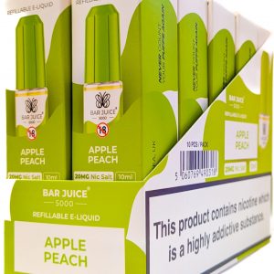 [BOX OF 10] APPLE PEACH 20mg