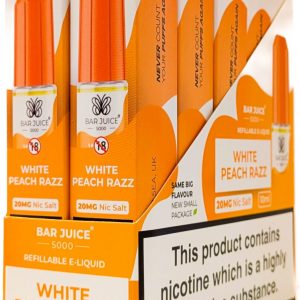 [BOX OF 10] WHITE PEACH RAZZ 20mg