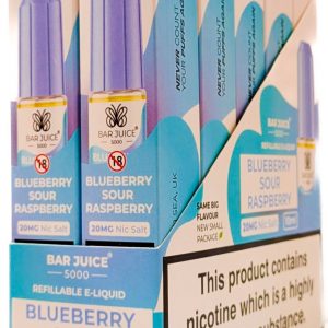 [BOX OF 10] BLUEBERRY SOUR RASPBERRY 20mg