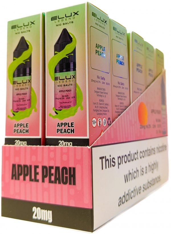 [BOX OF 10] APPLE PEACH 20MG
