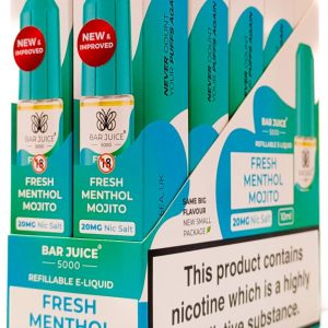 [BOX OF 10] FRESH MENTHOL MOJITO 20MG
