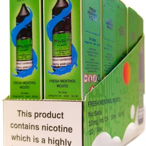 BOX OF 10 FRESH MENTHOL MOJITO 10mg