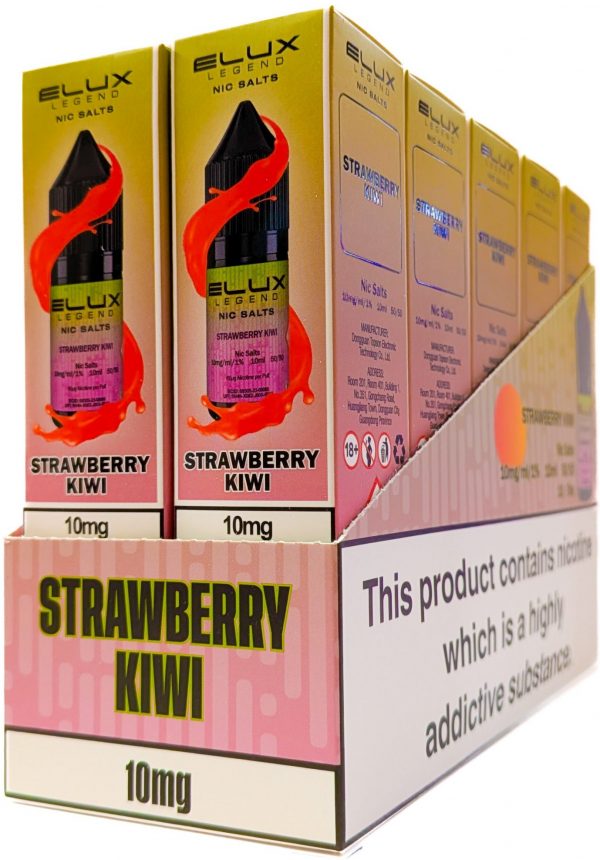 BOX OF 10 STRAWBERRY KIWI 10mg
