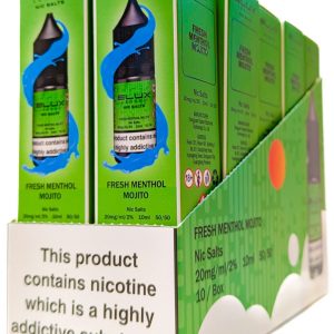 BOX OF 10 FRESH MENTHOL MOJITO 20mg