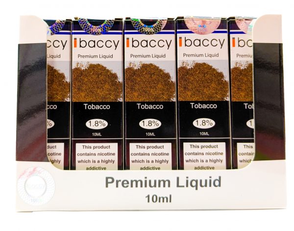 Whole box [20] Tobacco 10mls 1.8mg
