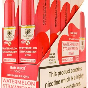 [BOX OF 10] WATERMELON, STRAWBERRY KIWI 20MG