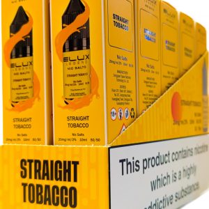 BOX OF 10 STRAIGHT TOBACCO 20mg