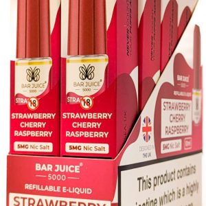 [BOX OF 10] STRAWBERRY CHERRY RASPBERRY 5MG