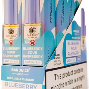 [BOX OF 10] BLUEBERRY SOUR RASPBERRY 5MG