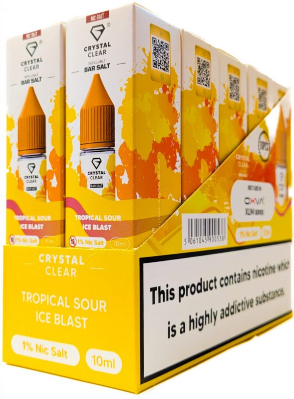 [BOX OF 10] TROPICAL SOUR ICE BLAST 10mg