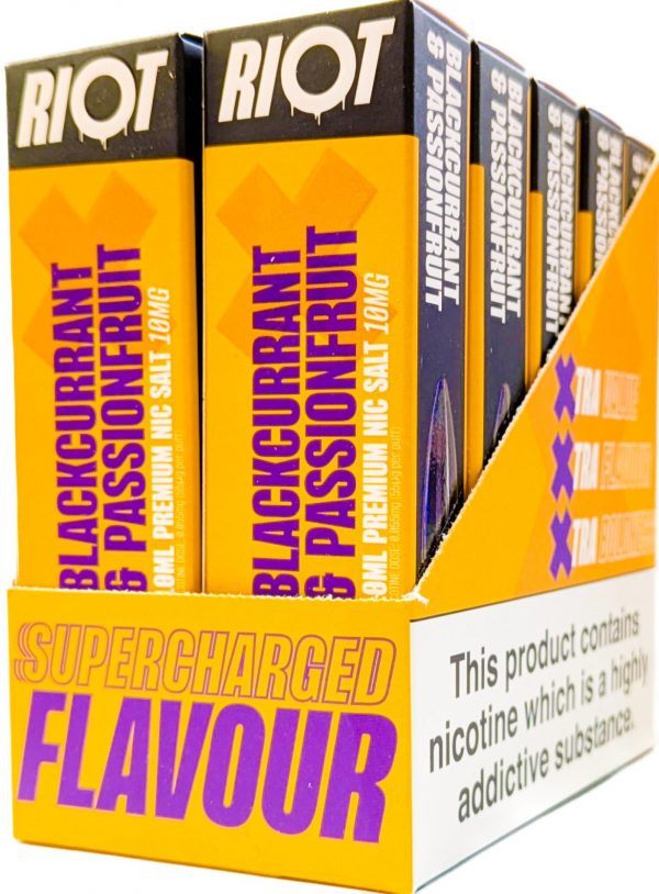 [BOX OF 10] BLACKCURRANT & PASSIONFRUIT 10MG