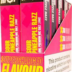 [BOX OF 10] SOUR PINEAPPLE RAZZ 10MG