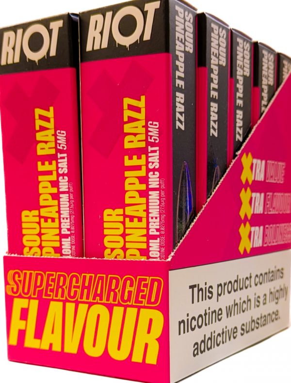 [BOX OF 10] SOUR PINEAPPLE RAZZ 5MG