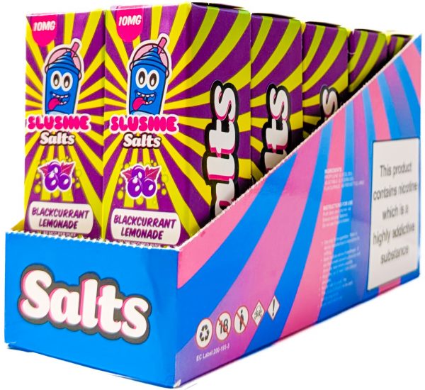 *NEW* [BOX OF 10] BLACKCURRANT LEMONADE SLUSHIE 10mg