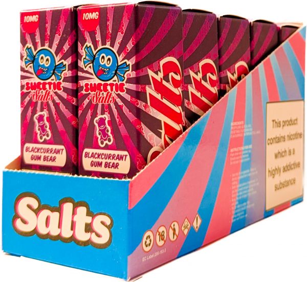 *NEW* [BOX OF 10] BLACKCURRANT GUMMY BEAR SLUSHIE 10mg
