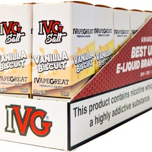 [BOX OF 10] VANILLA BISCUIT 10mg