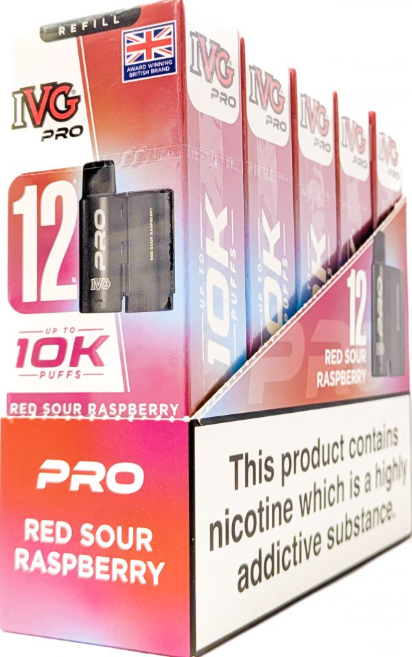 [BOX OF 5] RED SOUR RASPBERRY