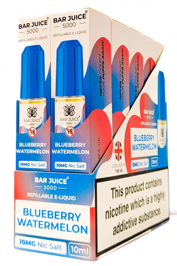 *NEW* [BOX OF 10] BLUEBERRY WATERMELON 10mg