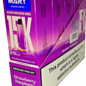 [BOX OF 5] STRAWBERRY RASPBERRY ICE