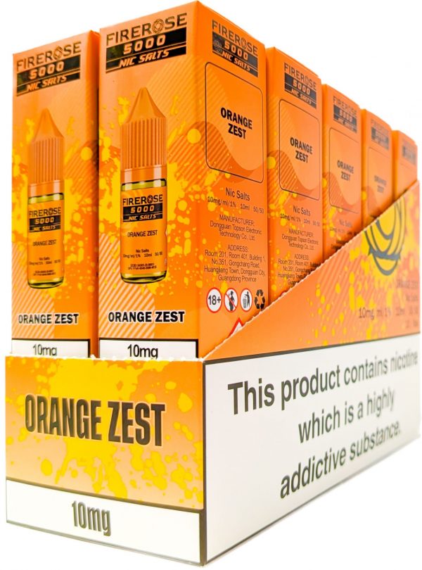 *NEW*[BOX OF 10] ORANGE ZEST 10MG