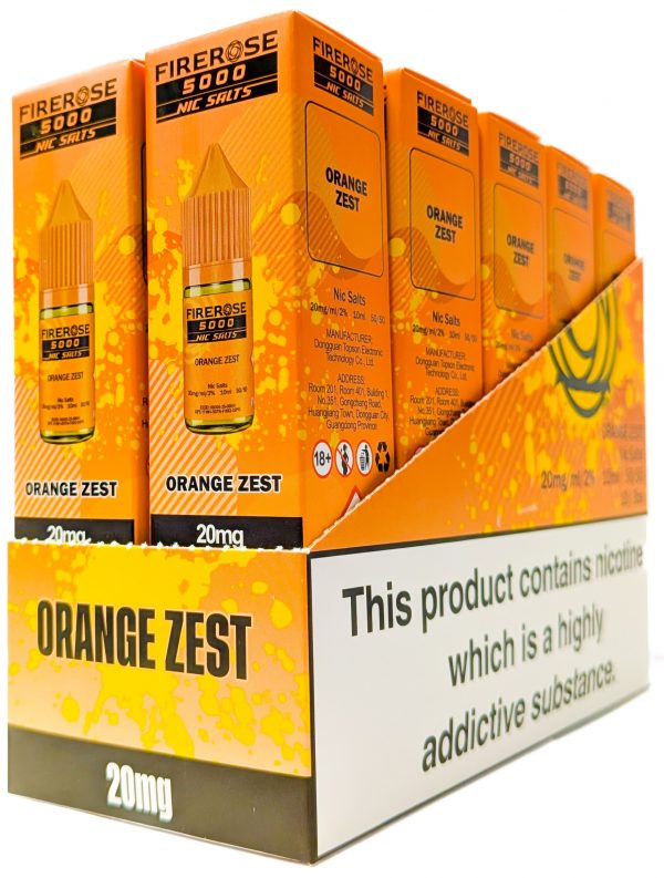 *NEW* [BOX OF 10] ORANGE ZEST 20MG