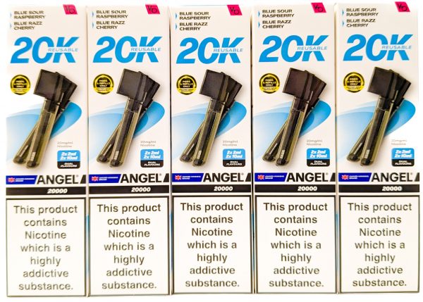 [BOX OF 5] BLUE SOUR RAZZ/ BLUE RAZZ CHERRY