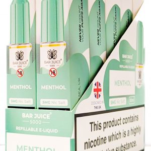 *NEW* [BOX OF 10] MENTHOL 5MG