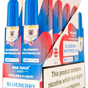 *NEW* [BOX OF 10] BLUEBERRY WATERMELON 5MG