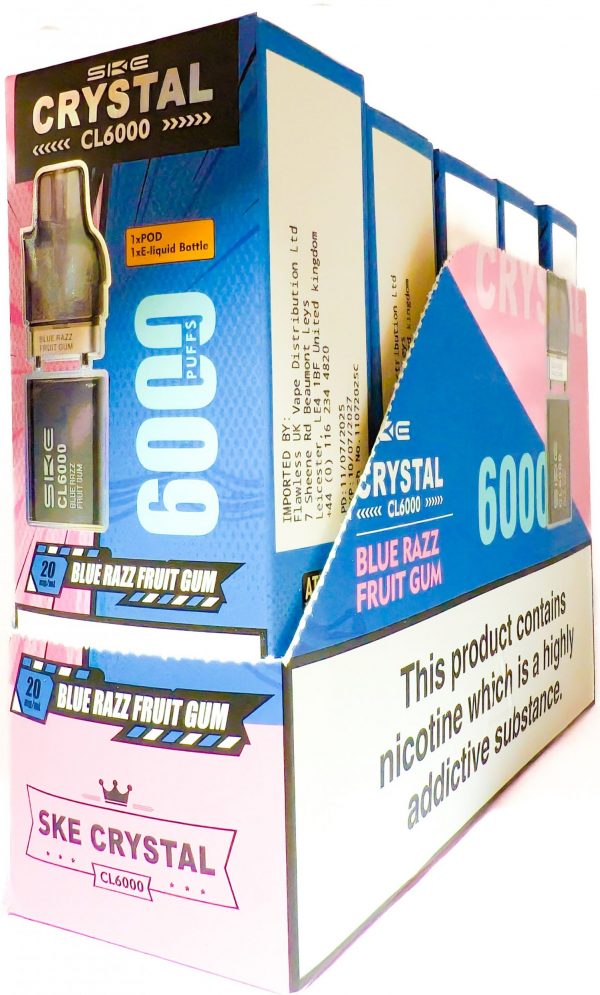 *NEW* [BOX OF 5] BLUE RAZZ FRUIT GUM