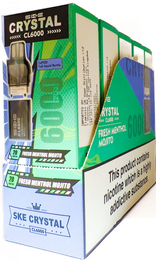 *NEW* [BOX OF 5] FRESH MENTHOL MOJITO