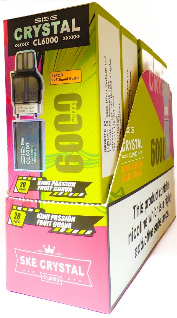 *NEW* [BOX OF 5] KIWI PASSIONFRUIT GUAVA
