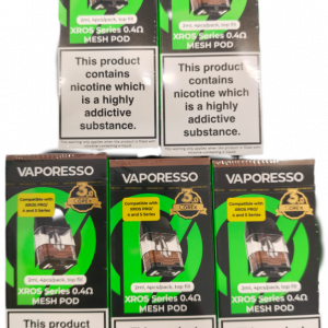 XROS Series COREX 3.0 0.4 ohm pods - X 5 packs