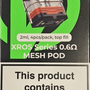 XROS Series COREX 3.0 0.6 ohm pods - 4 per pack