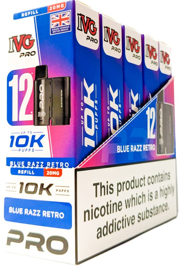 [BOX OF 5] BLUE RAZZ RETRO