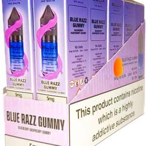 [BOX OF 10] BLUE RAZZ GUMMY 5MG