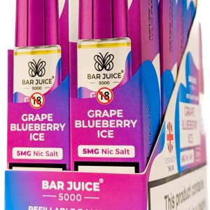 *NEW* [BOX OF 10] GRAPE BLUEBERRY ICE 5MG