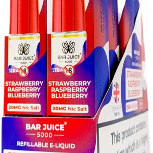 *NEW*[BOX OF 10] STRAWBERRY RASPBERRY BLUEBERRY 20mg