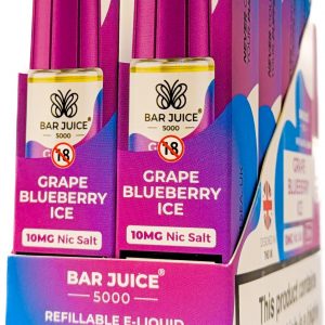 *NEW* [BOX OF 10] GRAPE BLUEBERRY ICE 10mg