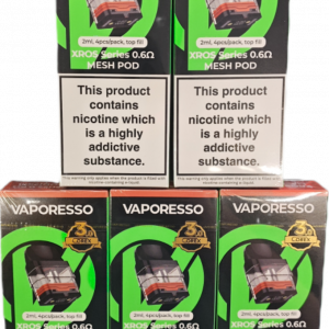 XROS Series COREX 3.0 0.6 ohm pods - X 5 packs