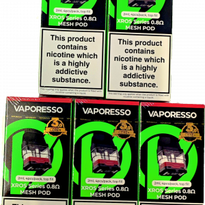 XROS SERIES COREX 3 0.8 ohm pods - X 5 packs