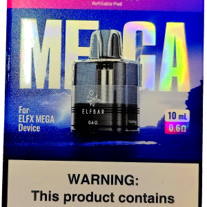 ELFX MEGA 0.6 OHM PODS 10mls