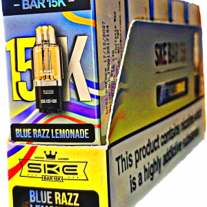 [BOX OF 5] * BLUE RAZZ LEMONADE *15,000 PUFFS*