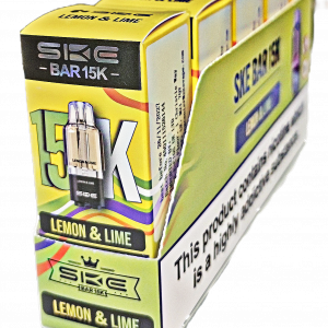 [BOX OF 5] *NEW* LEMON & LIME *15,000 PUFFS*