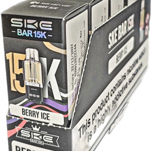 [BOX OF 5] *NEW* BERRY ICE *15,000 PUFFS*