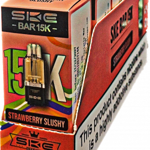 [BOX OF 5] *NEW* STRAWBERRY SLUSHY *15,000 PUFFS*