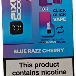 *NEW* BLUE RAZZ CHERRY *8,000 PUFFS*