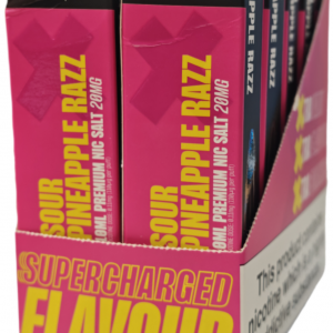 [BOX OF 10] SOUR PINEAPPLE RAZZ  10MG